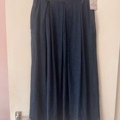 Denim skirt maxi