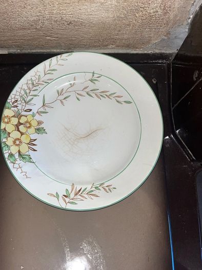 Burgess bros plates and jug