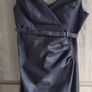 shiny graphite colour quality dress size UK 8 10 small 12 Image 2