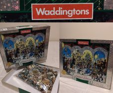 Waddingtons Limited Edition super deluxe Collectible 1000 pc Double Sided Jigsaw Puzzle