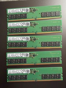 Samsung DDR5 UDIMM 16GB 4800B 5 pieces