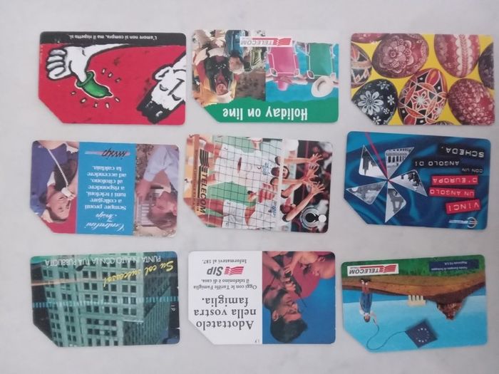 Call cards Italy and Greece. 99 cards