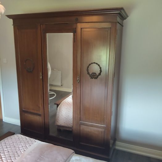 Antique Mahogany Wardrobe