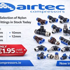 Compressor- Pneumatic Nylon Push Fittings