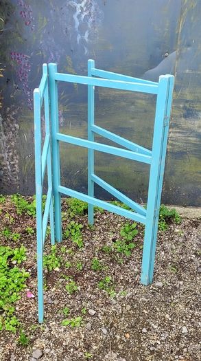Vintage clothes rack