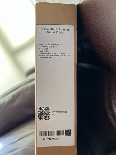 HP OmniBook 5 Laptop 16-ba1502sa (BL1Y1EA)