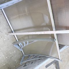 Door awning canopy.