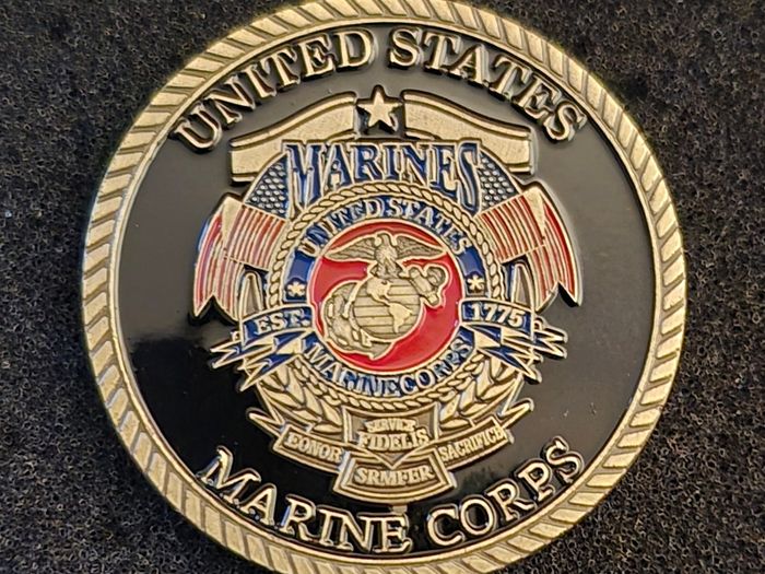 United States, United States Marine corp, commerative coin.