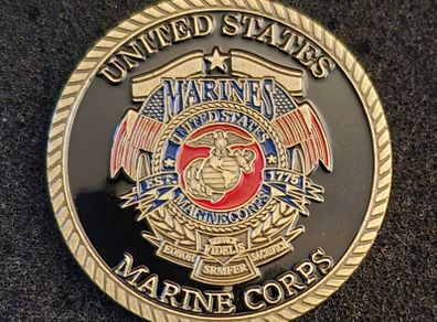 United States, United States Marine corp, commerative coin.