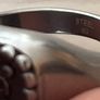 GUESS Men's Silver Ring 60mm Image 3