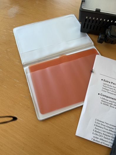 Video LED Light kit