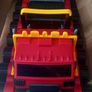 Vintage 80s toy Monster machine Giant 16 Wheels Power Rig Image 8