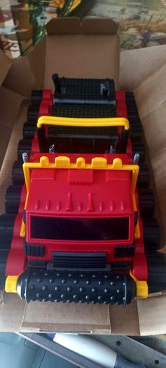 Vintage 80s toy Monster machine Giant 16 Wheels Power Rig