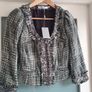 JESIRE cropped embellished blazer Sz 8 - Bnwt Rrp 159 Image 3