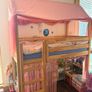 Mezzanine Kids Bed with mattress and canvas covers - like new Image 5
