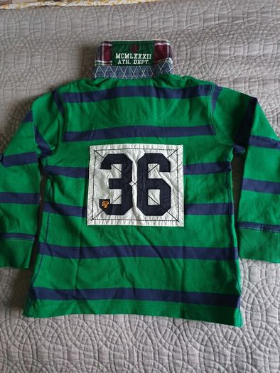 Next boys stripped rugby shirt