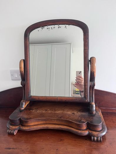 antique chest of drawers.