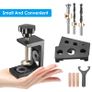 BRAND NEW EU Stock 3 in 1 Woodworking Doweling 8/10/15mm Jig Kit with Positioning Clip Adjustable Drilling Guide Puncher Locator Carpentry Image 7