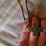 Cross Chain With A Written On Prayer Image 3