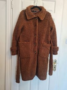 BooHoo Teddy Bear coat