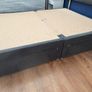 King size bed frame and headboard Image 3