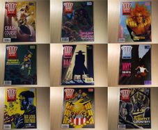 2000 AD progs 650 to 670