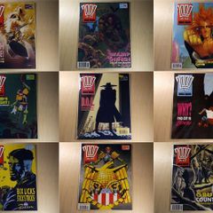 2000 AD progs 650 to 670
