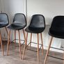 four Jysk bar stools Image 2