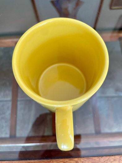 Retro Little Miss Sunshine Mug Yellow Ceramic Mr Men