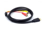 1.3m HDMI Male to 3 RCA Video Audio Converter Component AV Adapter Cable HDTV - FHT12CAB