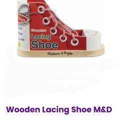 Melissa and Doug Lacing shoe (Dc255)