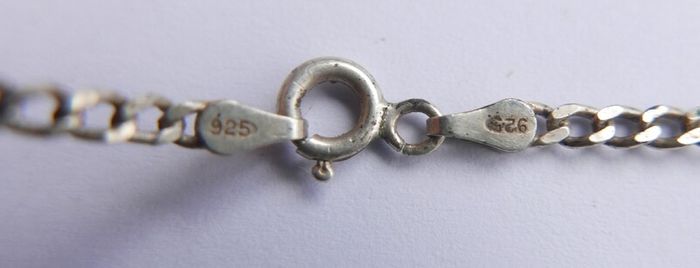 Vintage Sterling Silver 925 - 20 Inch  Curb Link Chain 6,4g