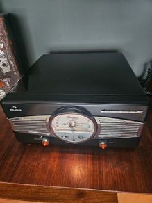 Auna MG-TT-82B Black Retro turntable
