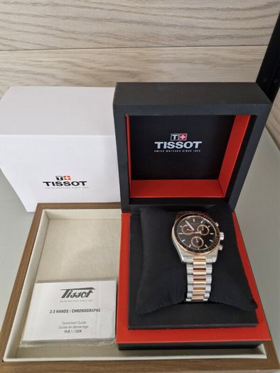 Tissot Chronograph - Black / Rose Gold