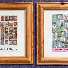 Pub Signs of Ireland - matching pair