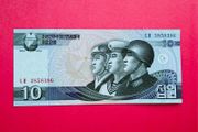 North Korea  10 Won   2009. Pick 59a   ( Uncirculated )