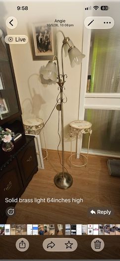 Dining room, Table, lamp and shelving unit