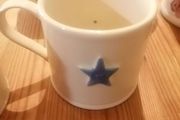 Two Deliverance County Pottery handpainted mugs
