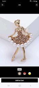 Bnwt brooch in gift box