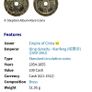 China 1854-1855 Qing Dynasty Xianfeng Yuanbao 100 Cash Image 6