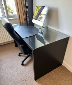 DESK with glass top