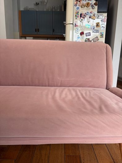 FREE Pink Sofa For Props / Upcycling / Parts - NOT Suitable for Sitting
