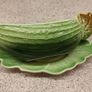 Vintage Royal Winton Green Leaf Gravy Boat and Underplate Pristine Condition Image 5