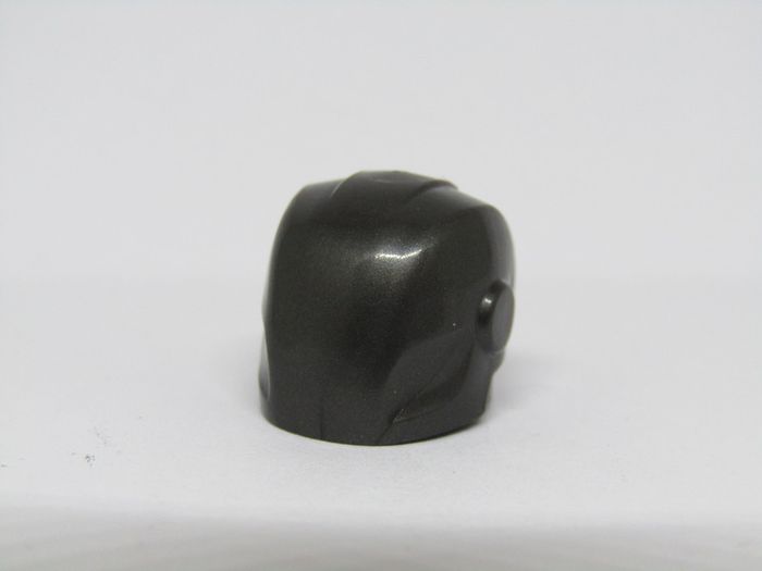 LEGO Iron Man Black Colour Helmet Unprinted Prototype Rare And Hard To Find