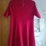 Tommy Hilfiger sports jumper style skater knit spring red dress M/L 10 12 14 16 Image 4