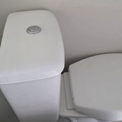 toilet seat with water tank 50cm depth width 35cm