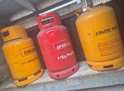 gas bottles