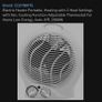 Essentials Fan Heater Image 3