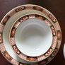 S. Hancock & Sons "Corona Ware early 20th-century British art pottery  7-piece set (6 smaller individual bowls and 1 larger serving bowl) Image 2