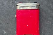 Vintage 3 In 1 Red Green White Light Tin Flashlight Torch